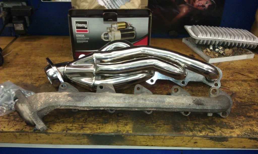 99 F250 V10 Header Install/Custom Exhaust Ford Truck Fanatics